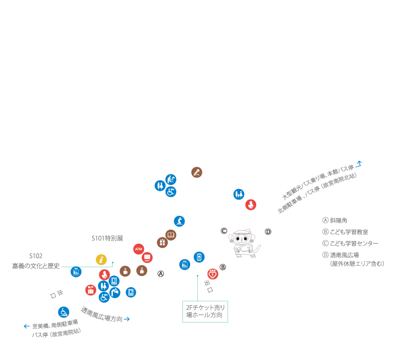 1 階施設平面図